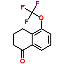 5-(Trifluoromethoxy)-3,4-dihydro-1(2H)-naphthalenone Structure