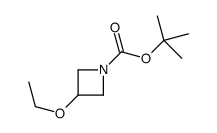 tert-Butyl 3-ethoxyazetidine-1-carboxylate Structure