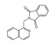 N-(1-isoquinolylmethyl)phthalimide结构式