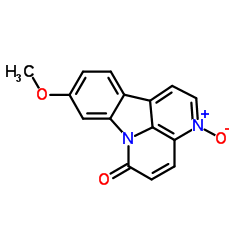 9-Methoxycanthin-6-one-N-oxide Structure