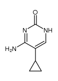 5-Cyclopropylcytosine结构式