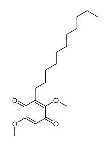 2,5-二甲氧基-3-十一基-[1,4]苯醌结构式