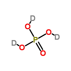 (2H3)Phosphoric acid Structure