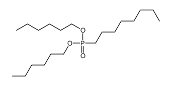 1-dihexoxyphosphoryloctane Structure