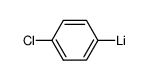 4-chlorophenyl lithium Structure