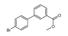3-(4-溴苯基)苯甲酸甲酯结构式