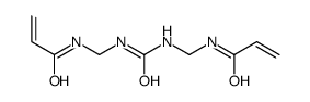 N,N'-Bis(acryloylaminomethyl)urea结构式
