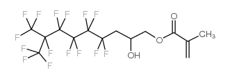 3-(全氟-5-甲基己基)-2-羟基丙基甲基丙烯酸酯结构式