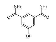 5-bromo-1,3-benzenedicarboxamide结构式