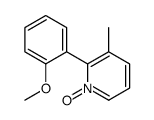 2-(2-methoxyphenyl)-3-methyl-1-oxidopyridin-1-ium Structure