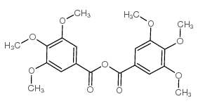 Benzoic acid,3,4,5-trimethoxy-, 1,1'-anhydride Structure