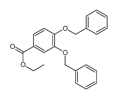 3,4-二苄氧基苯甲酸乙酯结构式