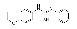 1-(4-ethoxyphenyl)-3-phenylthiourea结构式
