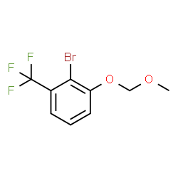 2-Bromo-1-(methoxymethoxy)-3-(trifluoromethyl)-benzene Structure