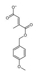 4-[(4-methoxyphenyl)methoxy]-3-methyl-4-oxobut-2-enoate Structure