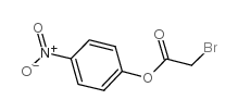 4-硝基苯基2-溴乙酸酯结构式