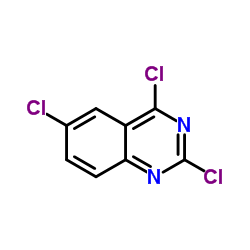 2,4,6-Trichloroquinazoline Structure