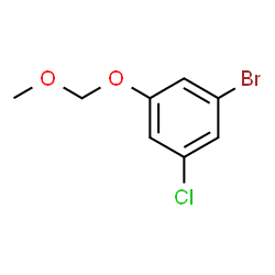 1-Bromo-3-chloro-5-(methoxymethoxy)benzene Structure