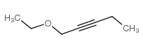 Ethyl 2-pentynyl ether Structure
