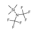1,1,1-trimethyl-N,N-bis(trifluoromethyl)silanamine Structure