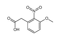 3-甲氧基-2-硝基苯乙酸结构式