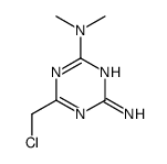 6-(CHLOROMETHYL)-N,N-DIMETHYL-1,3,5-TRIAZINE-2,4-DIAMINE structure