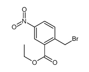 Ethyl 2-(bromomethyl)-5-nitrobenzoate结构式