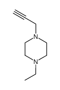 Piperazine,1-ethyl-4-(2-propyn-1-yl)- Structure