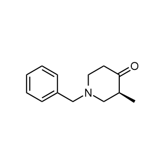 (S)-1-苄基-3-甲基哌啶-4-酮结构式