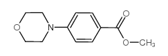 4-(4-吗啉基)苯甲酸甲酯结构式