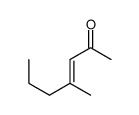 4-methylhept-3-en-2-one结构式