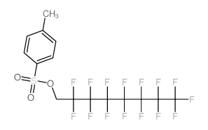 1H,1H-对甲苯磺酸全氟辛基酯结构式