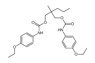 Bis(p-ethoxycarbanilic acid)2-methyl-2-propyltrimethylene ester结构式