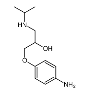 1-(4-Aminophenoxy)-3-((1-methylethyl)amino)-2-propanol Structure