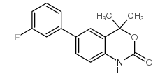 6-(3-氟苯基)-4,4-二甲基-1H-苯并[d][1,3]噁嗪-2(4h)-酮结构式