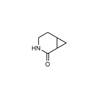 3-氮杂双环[4.1.0]庚-2-酮结构式