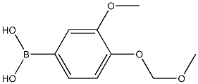 3-Methoxy-4-(methoxymethoxy)phenylboronic acid结构式