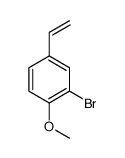 2-Bromo-1-methoxy-4-vinylbenzene Structure