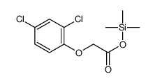 trimethylsilyl 2-(2,4-dichlorophenoxy)acetate Structure