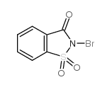 N-溴邻磺酰苯酰亚胺结构式