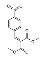 4-硝基苄烯丙二酸二甲酯结构式