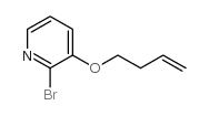 2-BROMO-3-(BUT-3-EN-1-YLOXY)PYRIDINE Structure