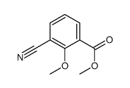 3-氰基-2-甲氧基苯甲酸甲酯结构式