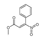 methyl (Z)-3-nitro-3-phenylprop-2-enoate Structure