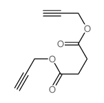 二丙-2-炔基丁烷二酸酯结构式