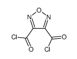 1,2,5-oxadiazole-3,4-dicarbonyl chloride结构式