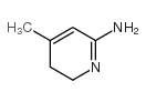 5,6-二氢-4-甲基-2-吡啶胺结构式