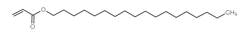 Octadecyl acrylate structure