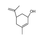 2-Cyclohexen-1-ol, 3-methyl-5-(1-methylethenyl)-, (1R,5R)- (9CI) Structure