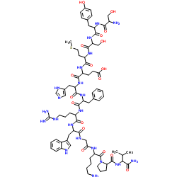 (Des-acetyl)-α-MSH trifluoroacetate salt Structure
